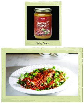 Grilled Eel with Satay Sauce